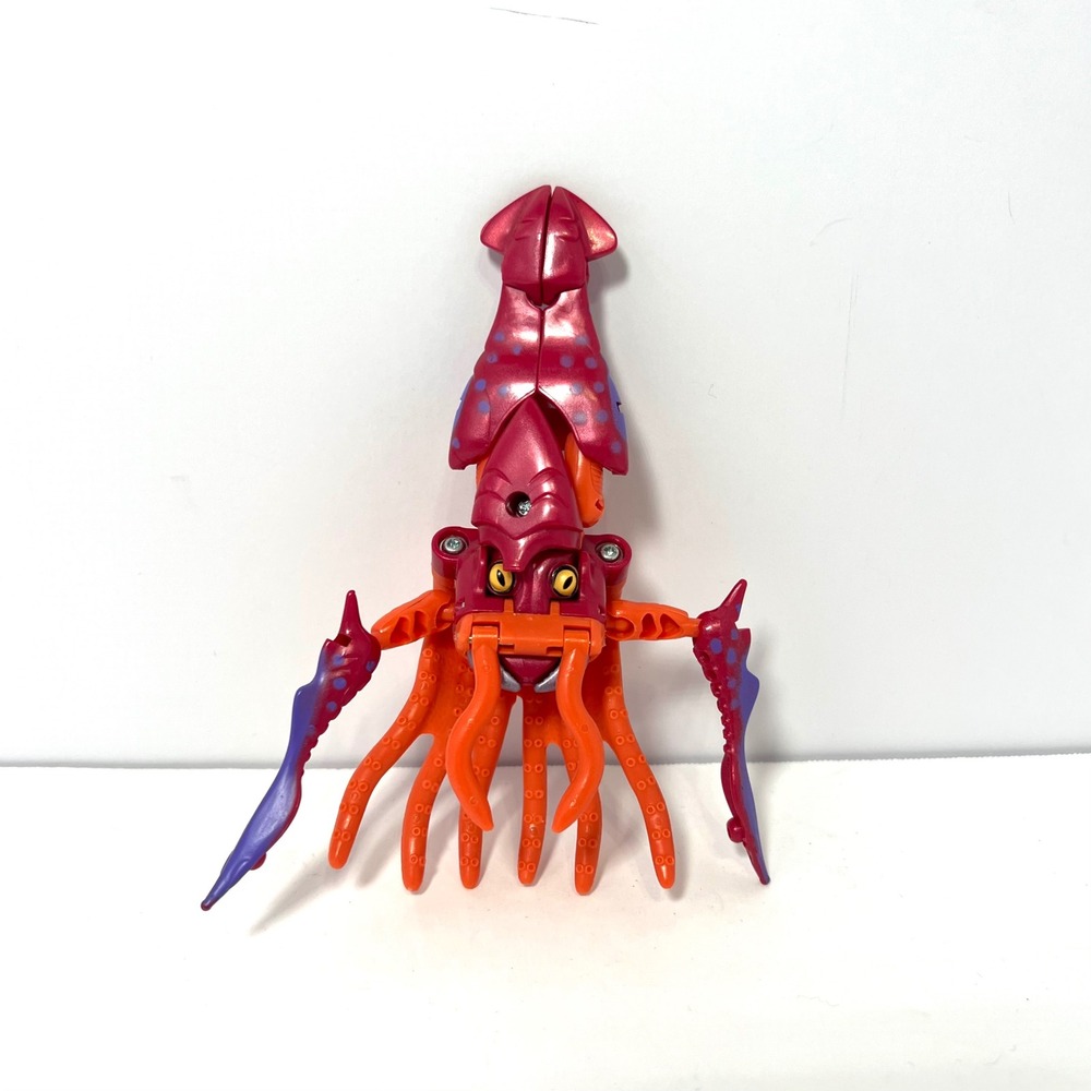 Transformers Beast Wars Scuba Squid C-15 Hasbro 1998 Vintage Claw Jaw Robot Toy